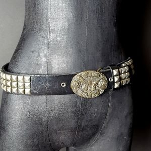 Vintage 90's Hot Topic Guns N Roses Studded Belt
